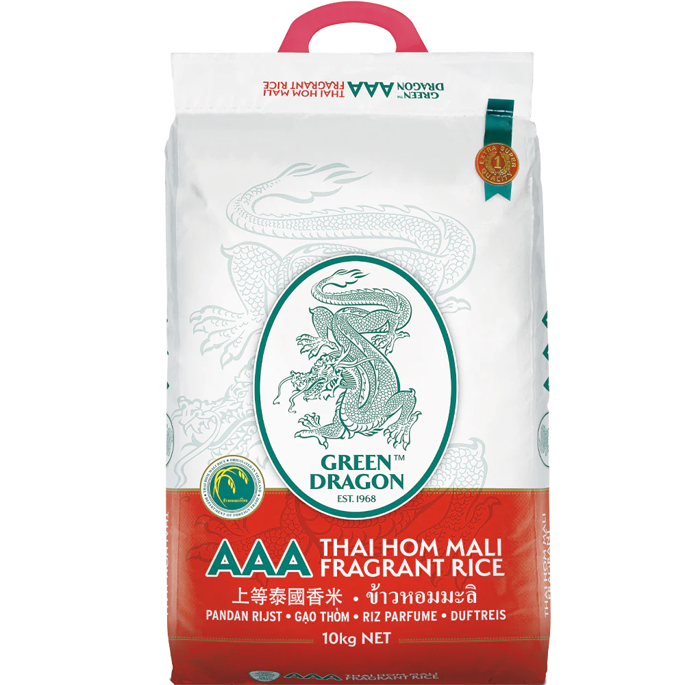 1306510GREENDRAGONThaiFragrantRice10kg_1024x Thai Home Mali Fragrant Rice